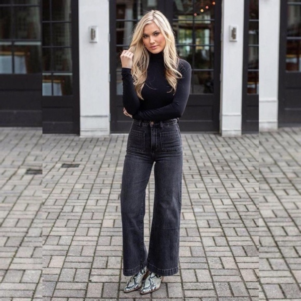 Rollas Sailor Jean 27 Women Grey